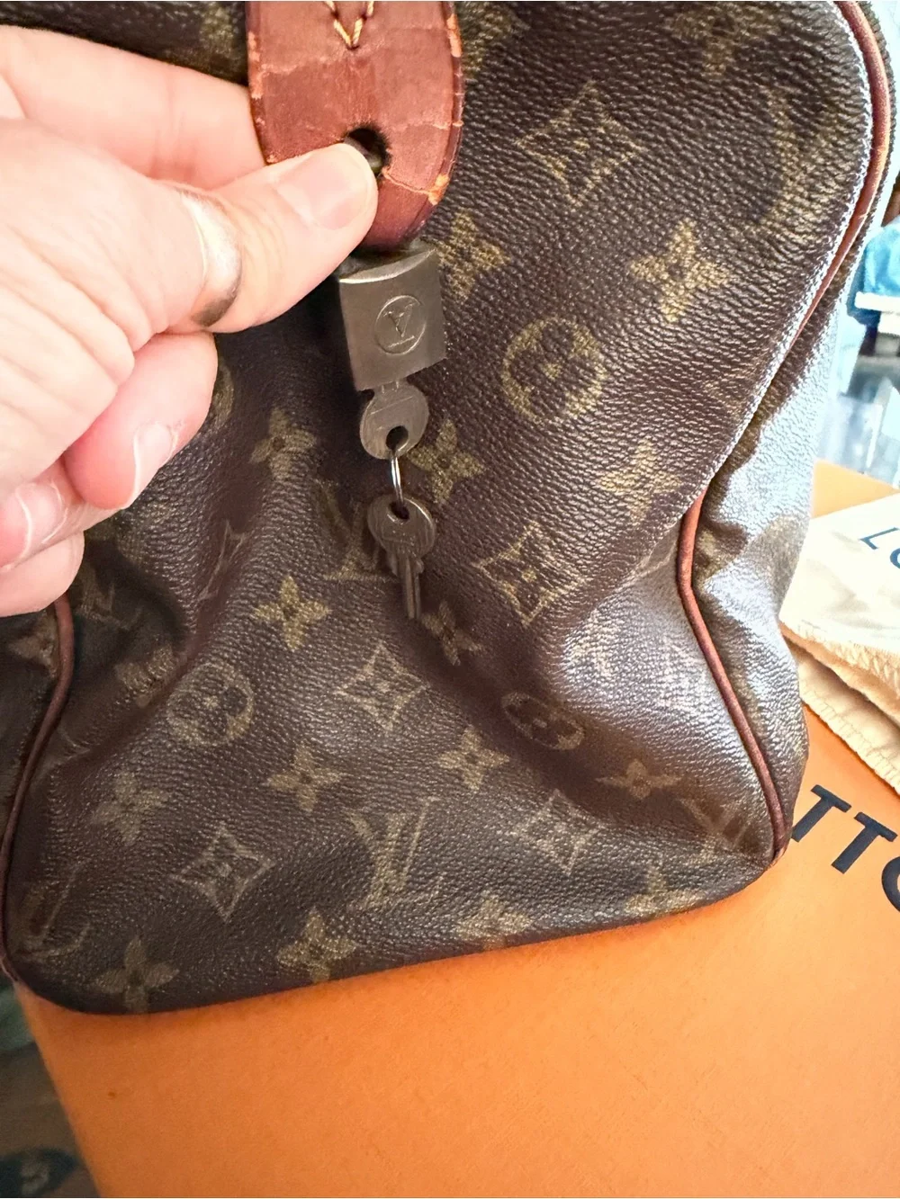Louis Vuitton Sac 35 Boston handbag